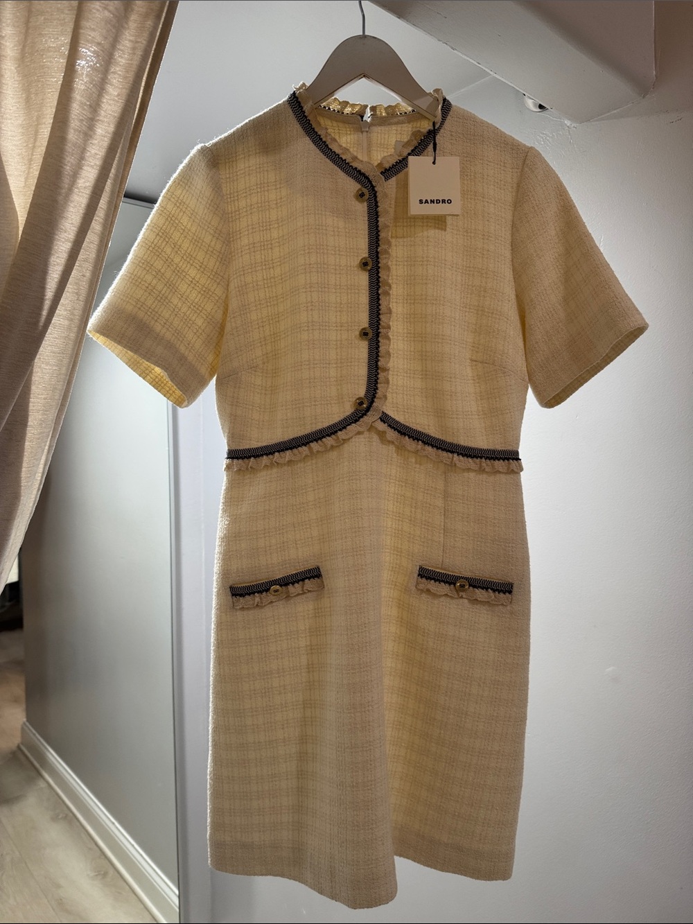 SANDRO NAVA TWEED DRESS - Picture 7 of 9